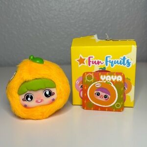 Fun Fruits YAYA Pendant Plush Blind Box - Confirmed Liberty Orange